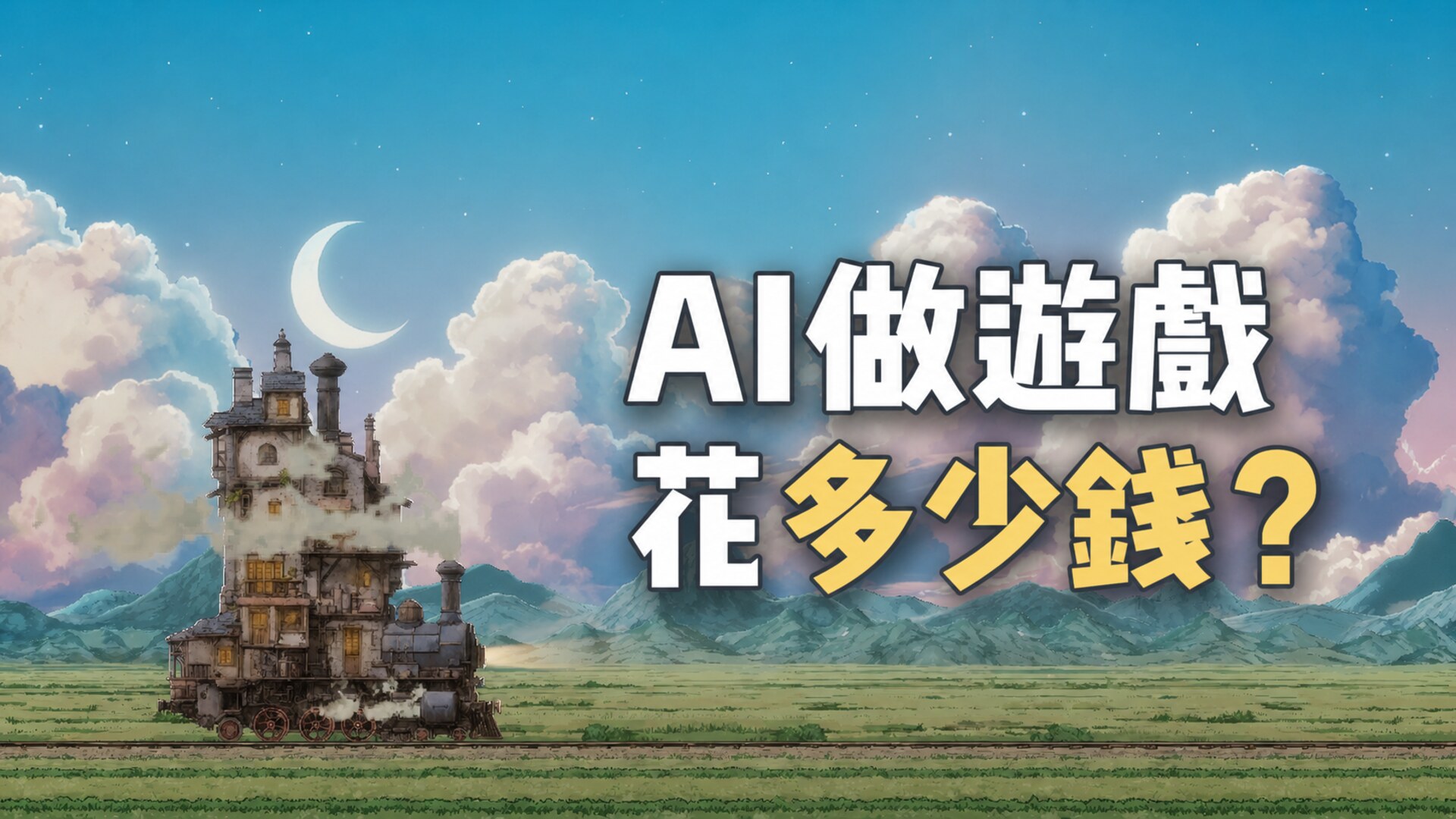 用 AI 做遊戲花了多少錢